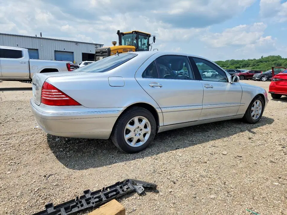 WDBNG75J7YA106400 — 2000 Mercedes-Benz S, Передняя часть, фото до ремонта