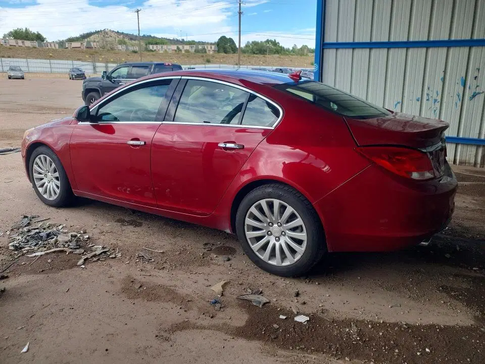 2013 BUICK REGAL VIN 2G4GS5EVXD9226466 фото 2