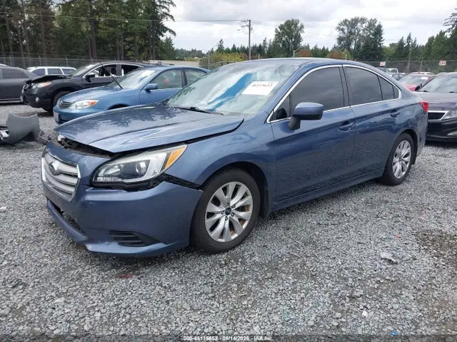 2015 Subaru Legacy 2.5i Premium VIN 4S3BNAC63F3037275 фото 2