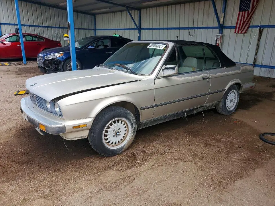 WBABB2303H1943660 — 1987 BMW 325, Передняя часть (Front End), фото до ремонта