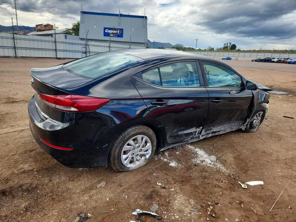 2018 HYUNDAI ELANTRA VIN KMHD74LF9JU505335 фото 3
