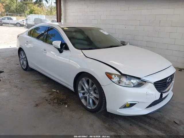JM1GJ1V53G1481940 — 2016 Mazda MAZDA6 I Touring, Передняя часть, фото до ремонта