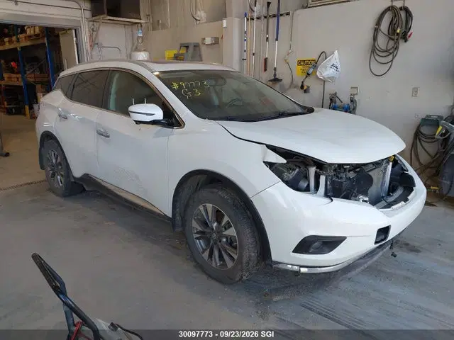 5N1AZ2MH1JN106155 — 2018 Nissan Murano S/SL/SV/Platinum, Угон (Theft), фото до ремонта
