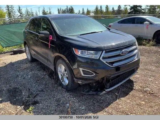2FMPK4J98GBB96853 — 2016 Ford EDGE SEL, Передняя часть (Front), фото до ремонта