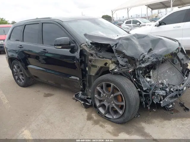 1C4RJFCG8MC673252 — 2021 Jeep Grand Cherokee High Altitude 4X4, Передняя часть (Front End), фото до ремонта