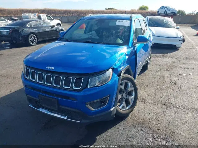 2021 Jeep Compass Limited 4x4 VIN 3C4NJDCB4MT602853 фото 2