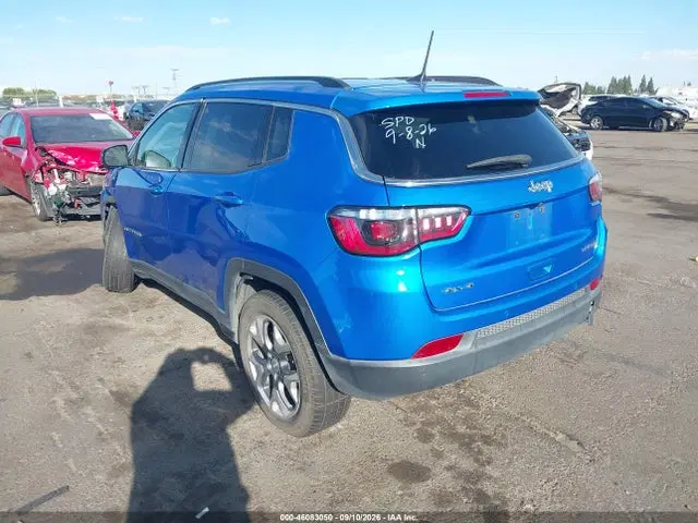 2021 Jeep Compass Limited 4x4 VIN 3C4NJDCB4MT602853 фото 3