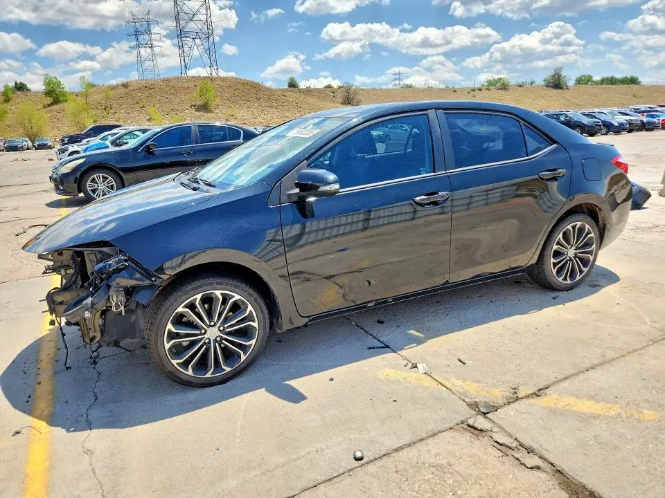 5YFBURHE0FP204300 — 2015 Toyota Corolla, Передняя часть, фото до ремонта