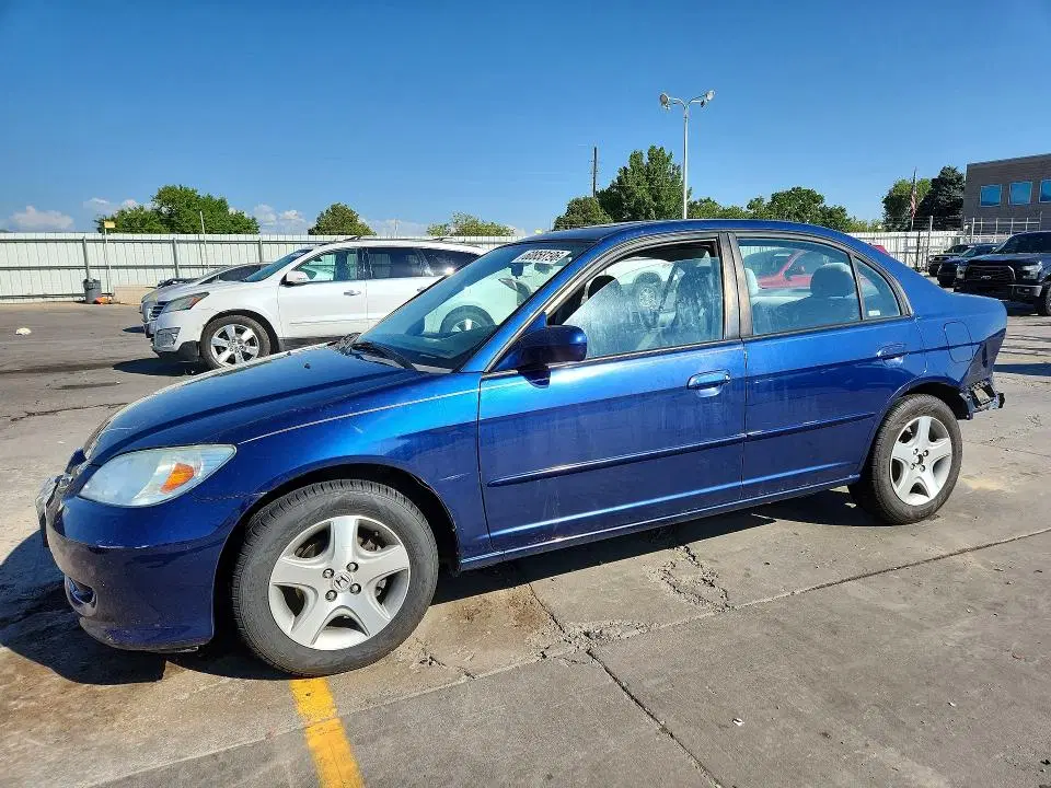1HGES26775L006983 — 2005 Honda Civic, Задняя часть (Rear End), фото до ремонта