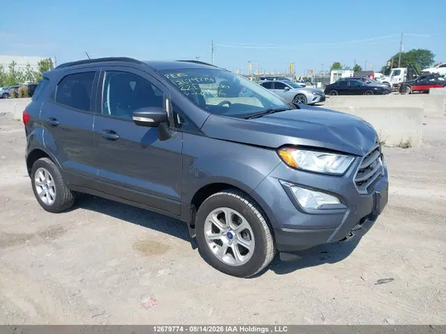 MAJ6S3GL5NC471076 — 2022 Ford Ecosport SE, Передняя часть, фото до ремонта