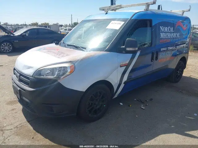 2017 RAM Promaster City Tradesman VIN ZFBERFAB7H6D99986 фото 2