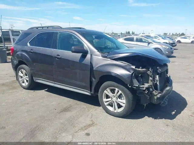 1GNALCEK6FZ123255 — 2015 Chevrolet Equinox 2LT, Передняя часть (Front End), фото до ремонта
