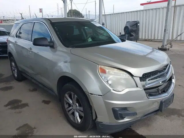 2GNALAEK1E6355728 — 2014 Chevrolet Equinox LS, Передняя часть (Front End), фото до ремонта