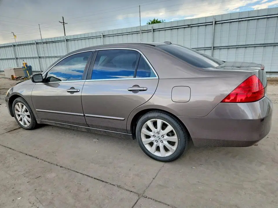 2007 HONDA ACCORD VIN 1HGCM66567A041357 фото 2
