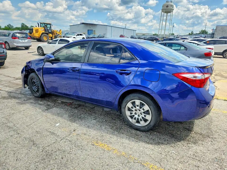 2015 TOYOTA COROLLA VIN 2T1BURHE3FC271229 фото 2