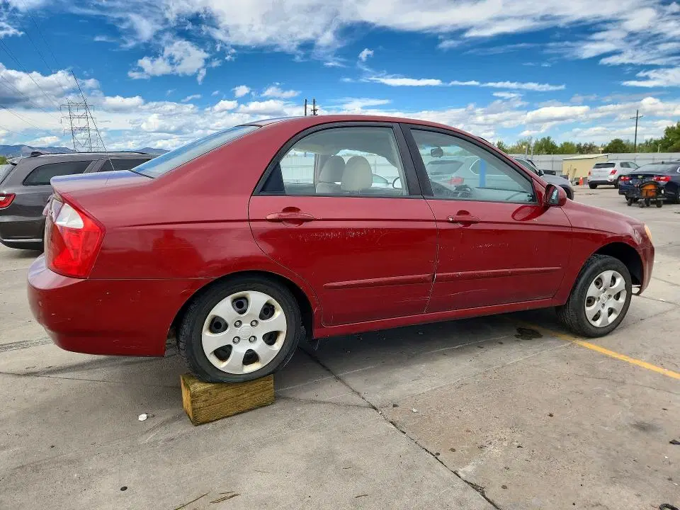 2005 KIA SPECTRA VIN KNAFE121755205006 фото 3