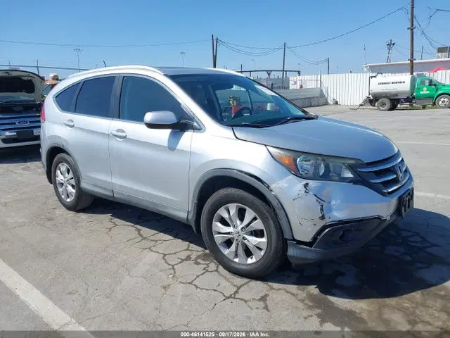 2HKRM3H7XEH524491 — 2014 Honda CR-V EX-L, Левый бок (Left Side), фото до ремонта