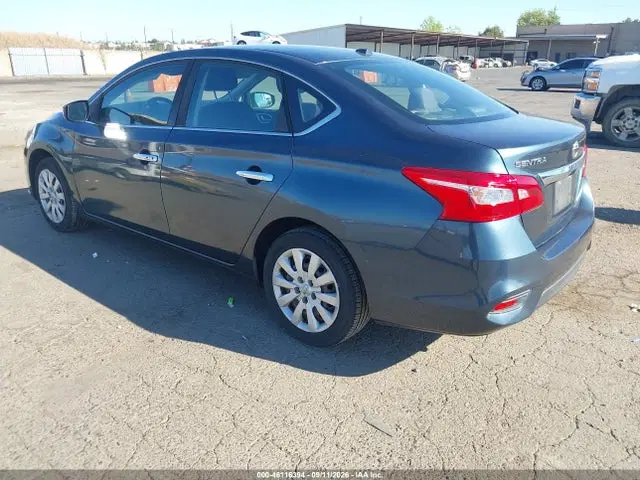 2017 Nissan SENTRA SV VIN 3N1AB7AP6HY346450 фото 3