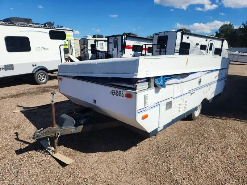 2001 FOREST RIVER FLAGSTAFF CAMPING TRAILER VIN 4X4CFS6111D049171 фото 4