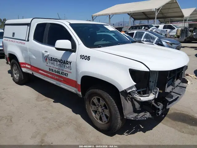 1GCHTBEA0H1327687 — 2017 Chevrolet Colorado Wt, Передняя часть (Front End), фото до ремонта