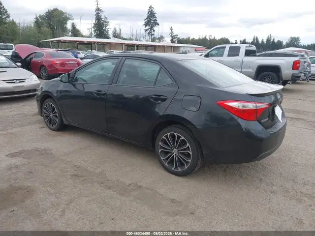2015 Toyota Corolla S Plus VIN 2T1BURHE1FC438364 фото 3