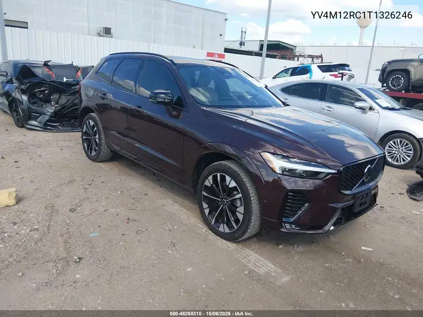 YV4M12RC1T1326246 — 2026 Volvo XC60, Левая сторона, фото до ремонта