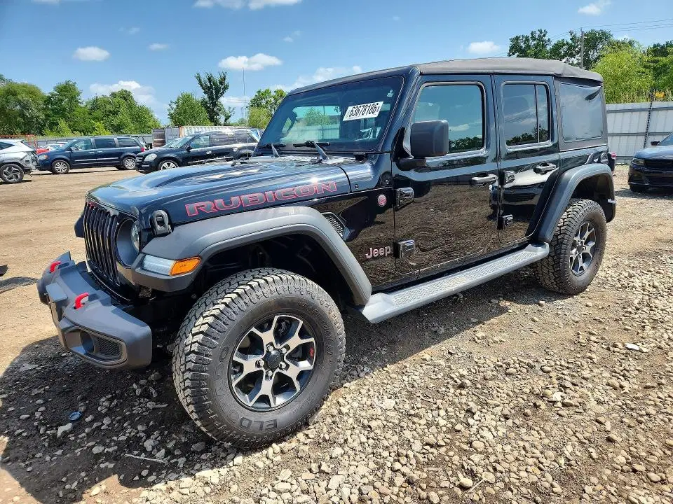 1C4HJXFN4KW519080 — 2019 Jeep Wrangler Unlimited, Боковая часть, фото до ремонта