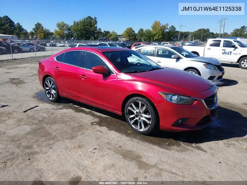 JM1GJ1W64E1125338 — 2014 Mazda 6, Передний левый, фото до ремонта