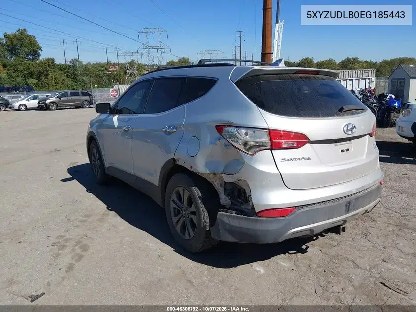 2014 Hyundai Santa Fe Sport 2.4L VIN 5XYZUDLB0EG185443 фото 4