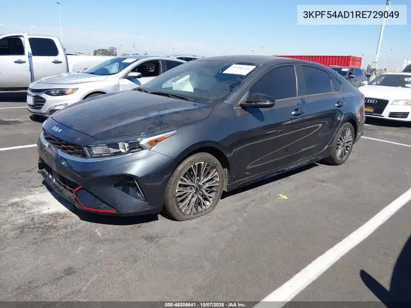 2024 Kia Forte Gt-Line VIN 3KPF54AD1RE729049 фото 3