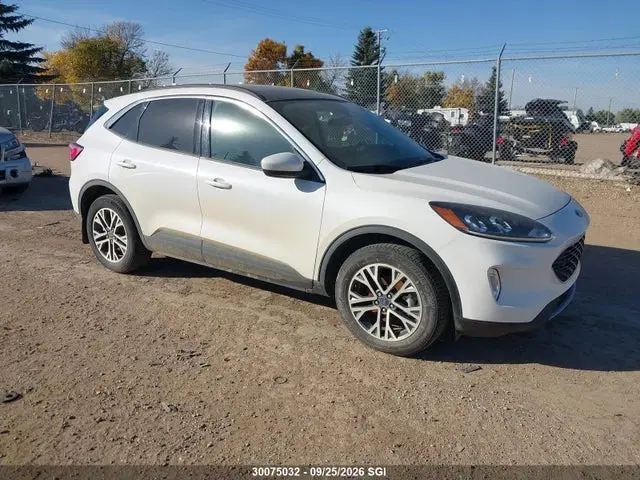 1FMCU9CZ9MUB36489 — 2021 Ford Escape SEL, Задняя часть (Rear), фото до ремонта