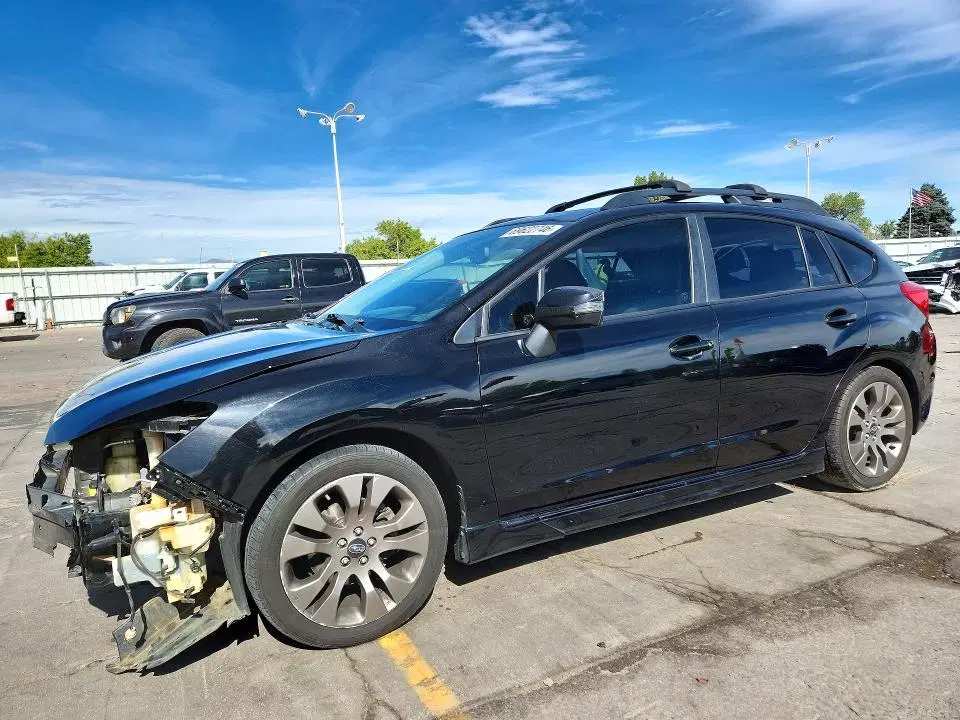 JF1GPAW63F8219658 — 2015 Subaru Impreza, Передняя часть (Front End), фото до ремонта