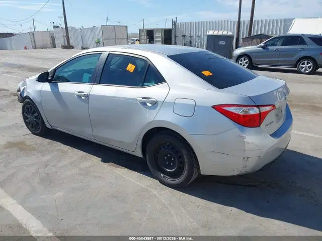 2015 Toyota COROLLA LE VIN 5YFBURHE5FP305431 фото 3