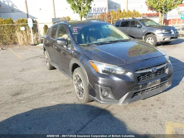 JF2GTAEC1JG280309 — 2018 Subaru Crosstrek Sport, Задняя часть, фото до ремонта