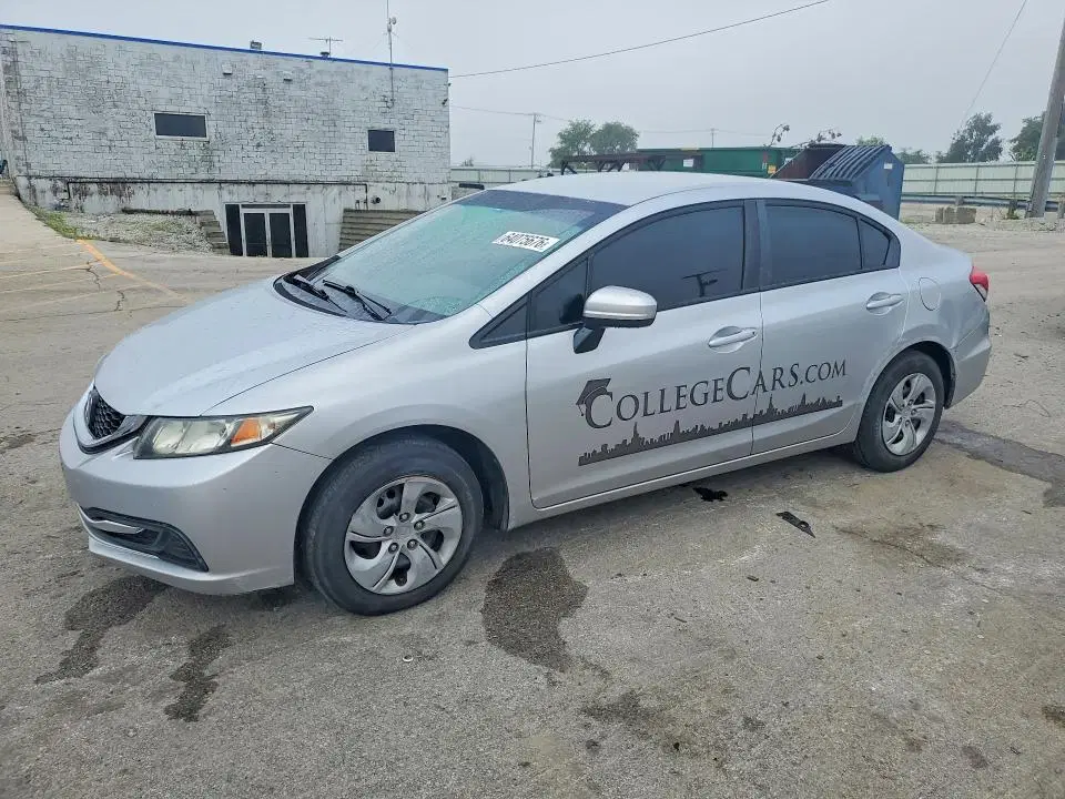 19XFB2F52EE006786 — 2014 Honda Civic, Боковая часть, фото до ремонта