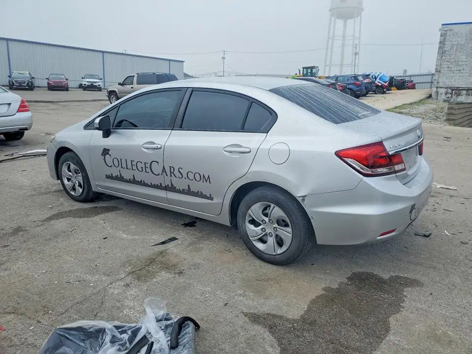 2014 HONDA CIVIC VIN 19XFB2F52EE006786 фото 2