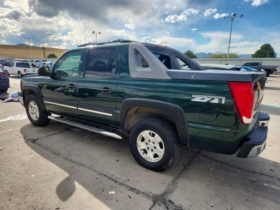 2004 CHEVROLET AVALANCHE VIN 3GNEK12T84G240953 фото 2