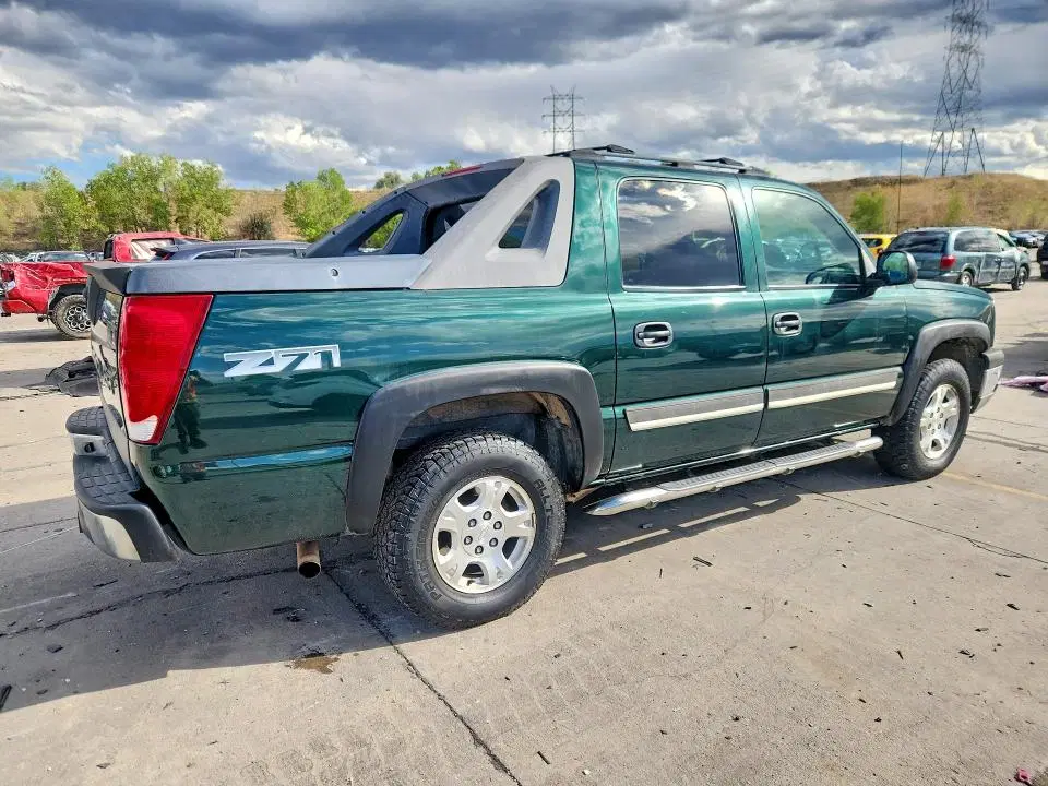 2004 CHEVROLET AVALANCHE VIN 3GNEK12T84G240953 фото 3