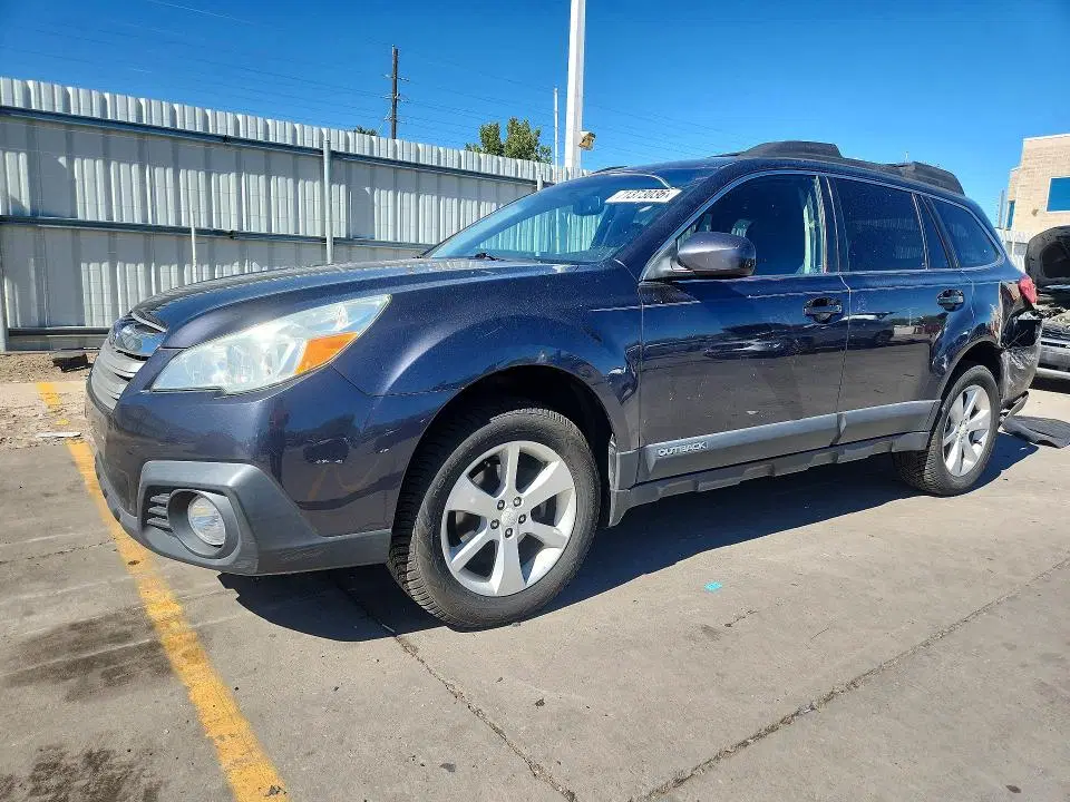 4S4BRCCC6D3281775 — 2013 Subaru Outback, HAIL, фото до ремонта