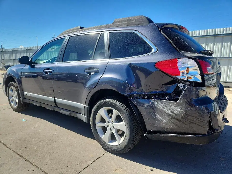 2013 SUBARU OUTBACK VIN 4S4BRCCC6D3281775 фото 2
