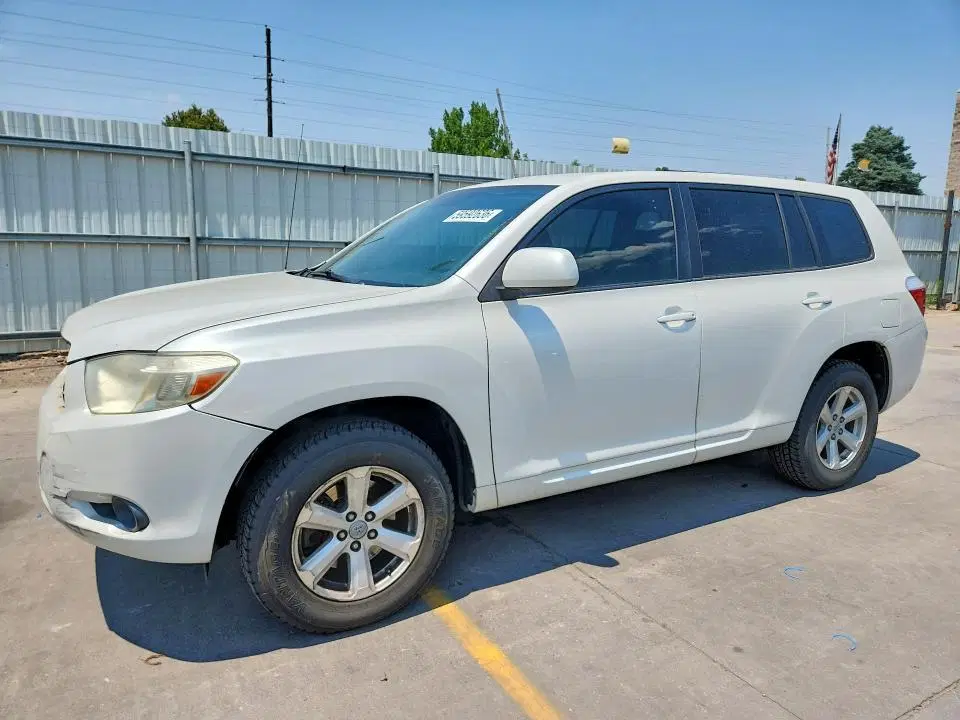 5TDZK3EH6AS009074 — 2010 Toyota Highlander, Передняя часть (Front End), фото до ремонта
