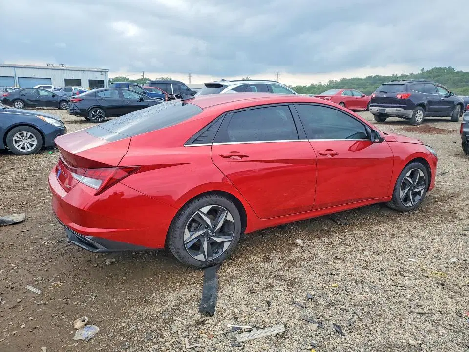 2021 HYUNDAI ELANTRA VIN 5NPLP4AG9MH036175 фото 3