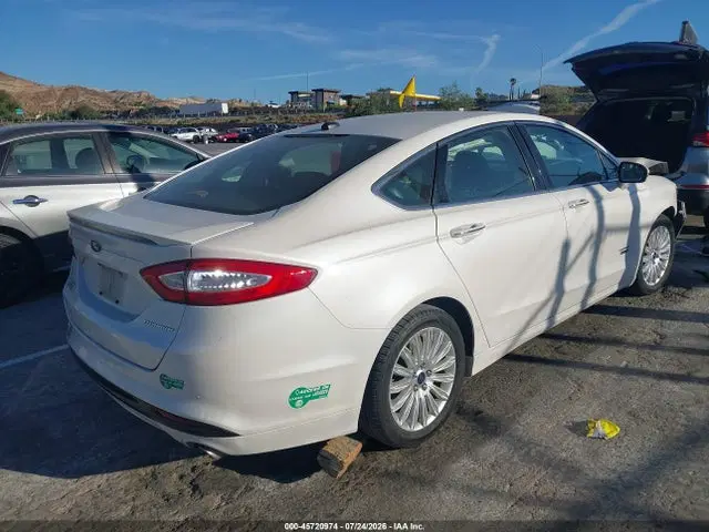 2014 Ford Fusion Energi Titanium VIN 3FA6P0SU4ER256953 фото 4
