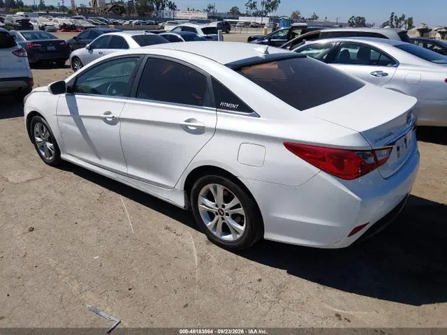 2014 Hyundai SONATA GLS VIN 5NPEB4AC7EH888188 фото 3