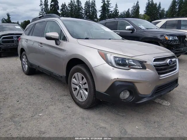 4S4BSAFC8J3220086 — 2018 Subaru Outback 2.5I Premium, Левый бок (Left Side), фото до ремонта