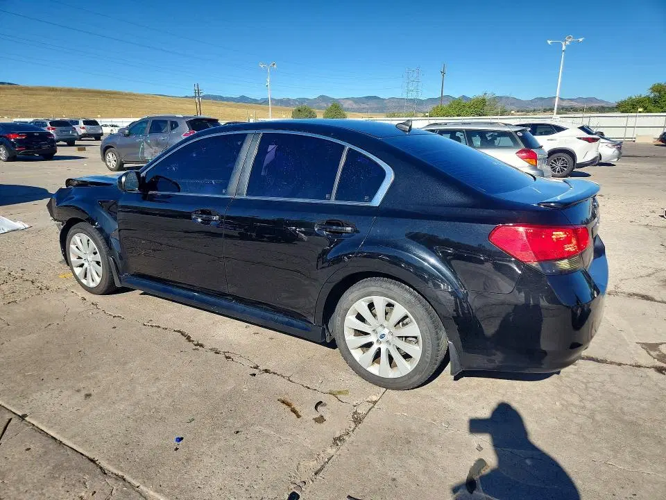 2012 SUBARU LEGACY VIN 4S3BMDK66C2005637 фото 2