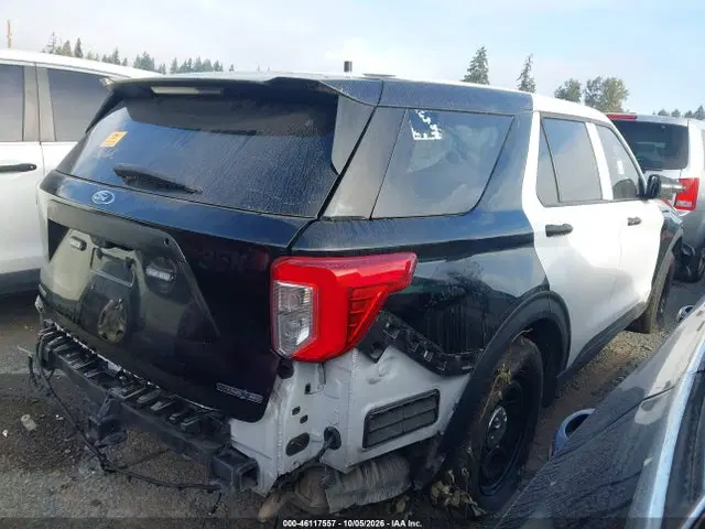 2022 Ford Police Interceptor Utility VIN 1FM5K8ABXNGB57768 фото 4
