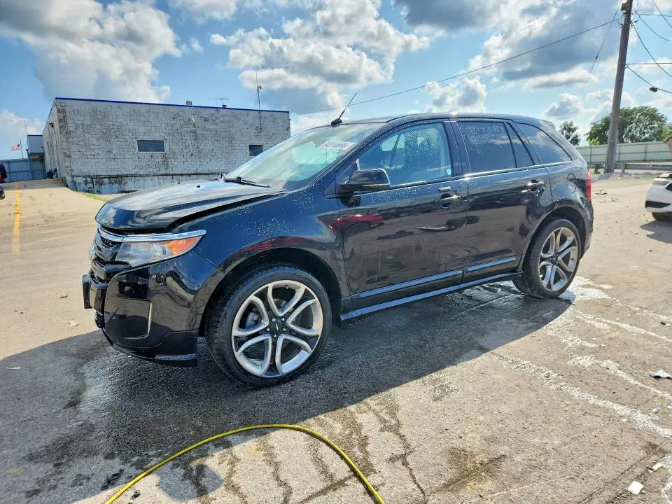 2FMDK4AK4DBC16100 — 2013 Ford EDGE, Передняя часть, фото до ремонта