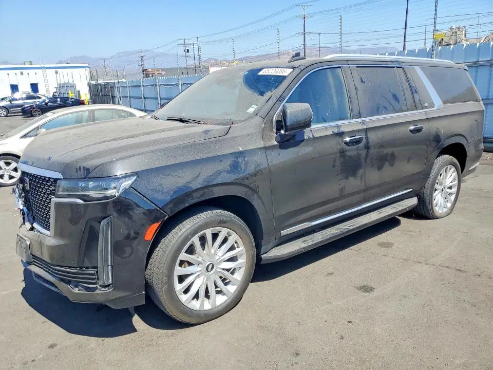 1GYS3JKT1MR412999 — 2021 Cadillac Escalade, Передняя часть (Front End), фото до ремонта