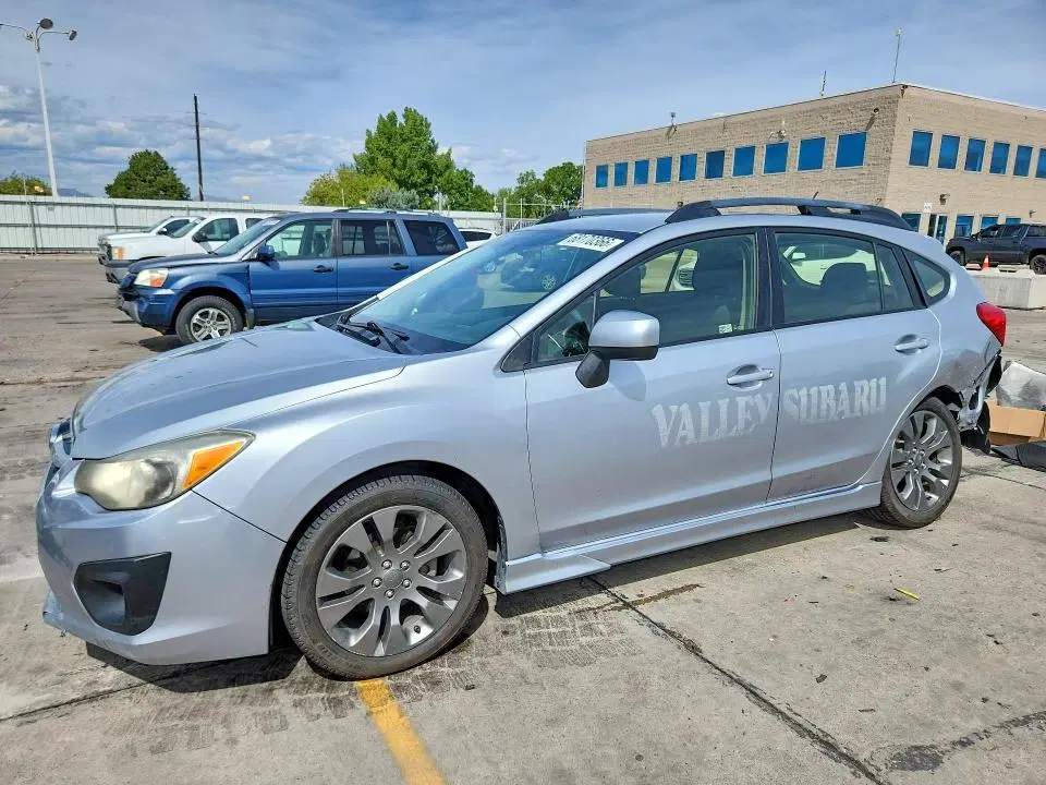 JF1GPAL68DH208754 — 2013 Subaru Impreza, Задняя часть (Rear End), фото до ремонта
